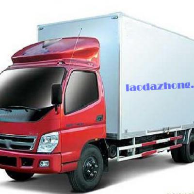 中型貨車(chē)1.5噸藍(lán)牌4米2廂式貨車(chē)